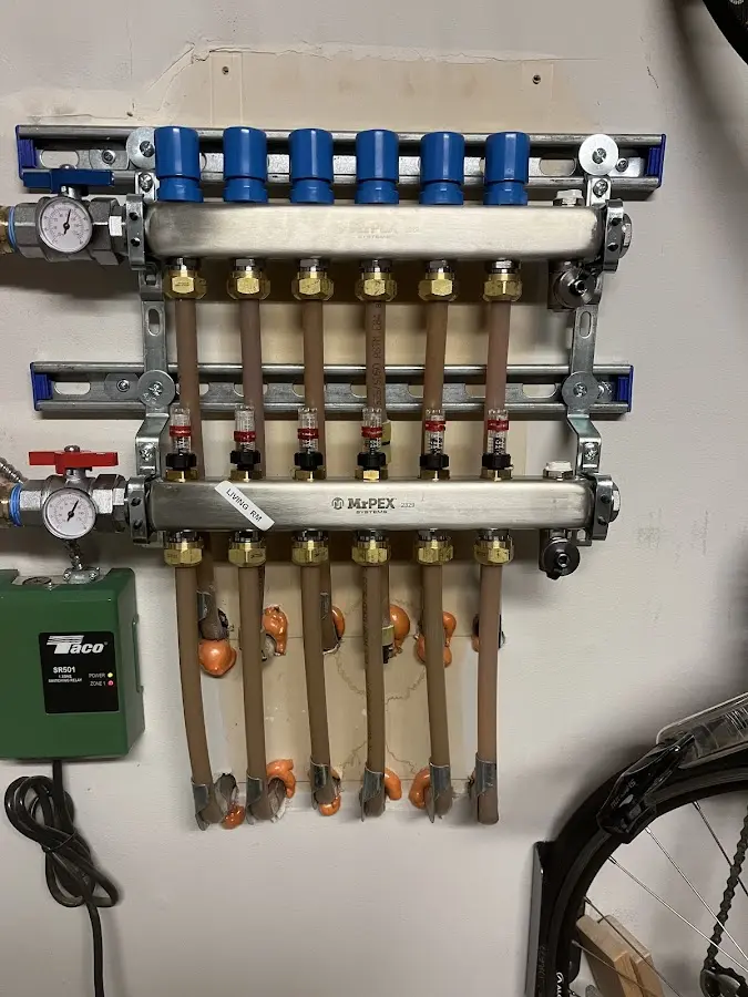 Plumber performing Leak Detection at a residential property in Tracy